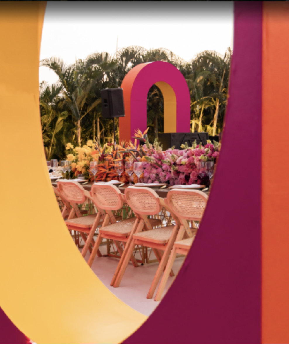 Decoración de boda mexicana